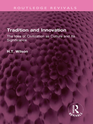cover image of Tradition and Innovation